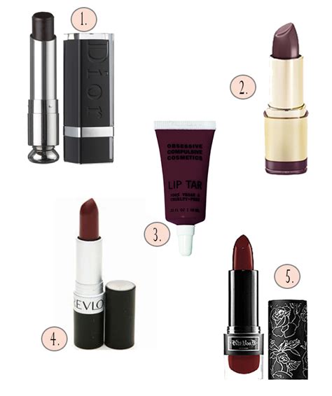 Fall 2013 Makeup Trend Burgundy Lips
