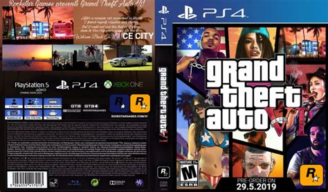 Gta 6 Fanart Cover 2 Gta Game Presents Games