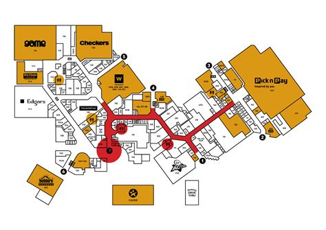Map Of Town Center Mall World Map