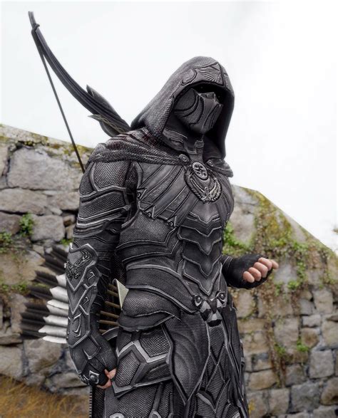 Stunning Skyrim Nightingale Cosplay Even The Background Looks Straight Out Of Skyrim