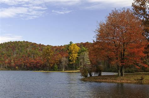 Fall Colors At Sherando Lake Photograph By Lynn Bauer Fine Art America