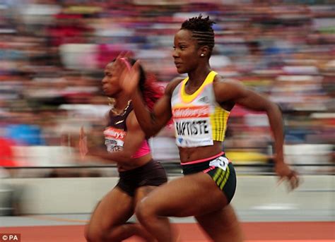 Kelly Ann Baptiste Becomes Latest Top Sprinter To Fail Drug Test Daily Mail Online