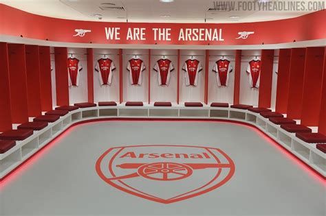 Redesigned Arsenal Tunnel And Dressing Room Revealed Footy Headlines