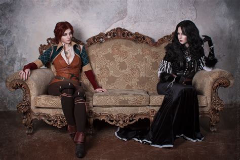 Yennefer And Triss Ice And Fire By Ver1sa On Deviantart コスプレ 衣装