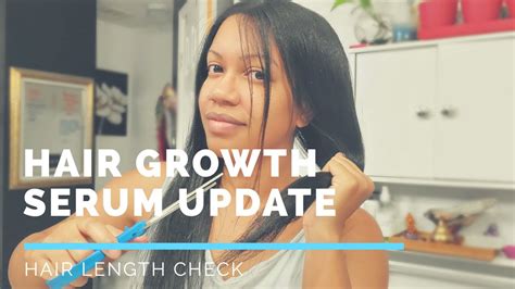 In as little as 4 weeks*, the concentrated serum promises. Hair Growth Serum Update - YouTube