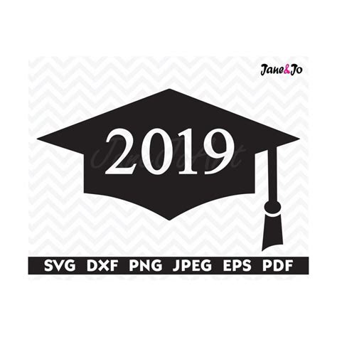 Graduation Svg 2019 Graduation Cap Svggraduation Svg Cut Inspire Uplift