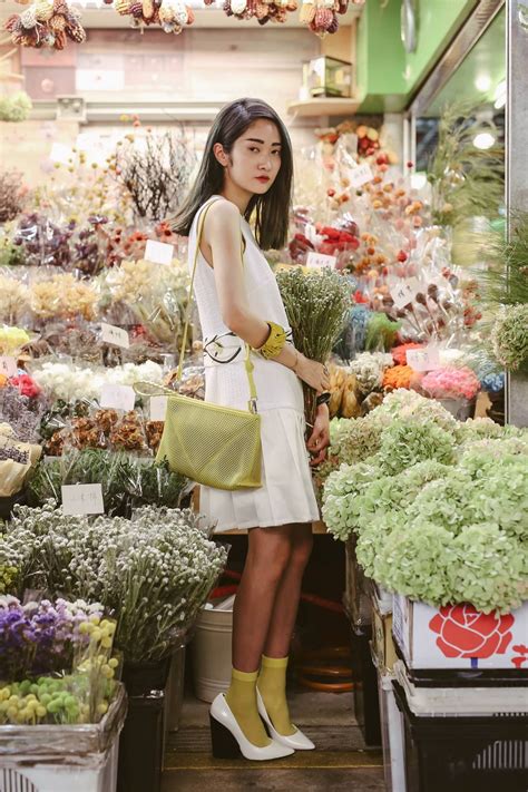 Taiwan Street Style Taipei Fashion Models Straw Bag Most Beautiful
