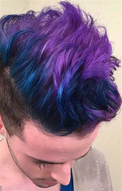 Hailicare blue hair wax, men women professional hair pomades temporary hair colour: 20 Trendy Hair Colors for Men Should See | The Best Mens ...