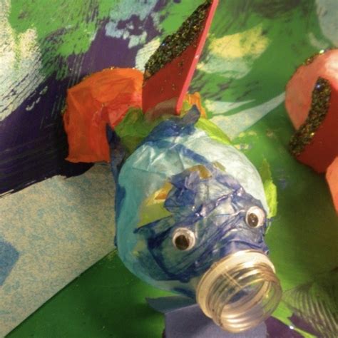 Recycled Water Bottle Fish Art With Jenny K