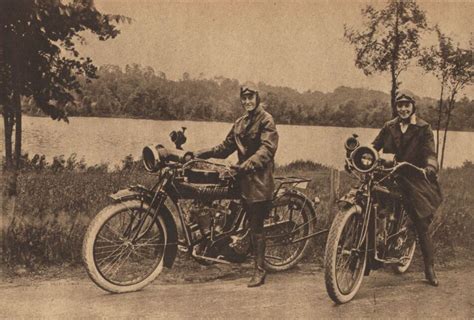 The First Women To Cross The Us On Solo Motorcycles History Today