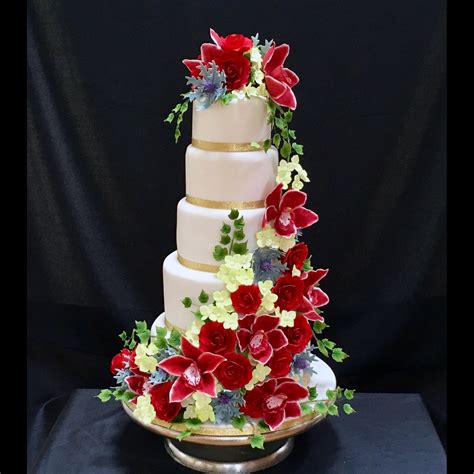 49 Best Ideas For Coloring Wedding Cakes With Flowers