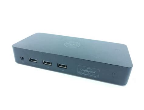 Dell D3100 36m9k Universal Usb 30 4k Docking Station Hdmi No Psu