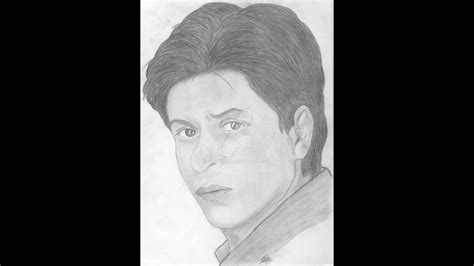 Shahrukh Khan Pencil Sketches Youtube