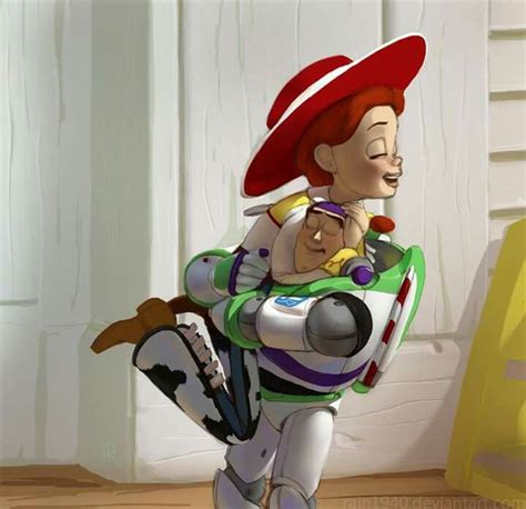 Jessie Y Buzz Jessie Toy Story Disney Disney Fan Art