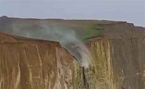 Sussex News Watch This Incredible “reverse Waterfall” Flowing