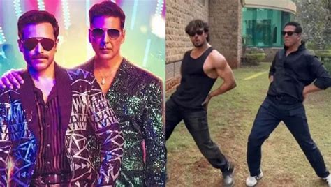 Akshay Kumar Tiger Shroff Dance To Selfiees Main Khiladi Song In New