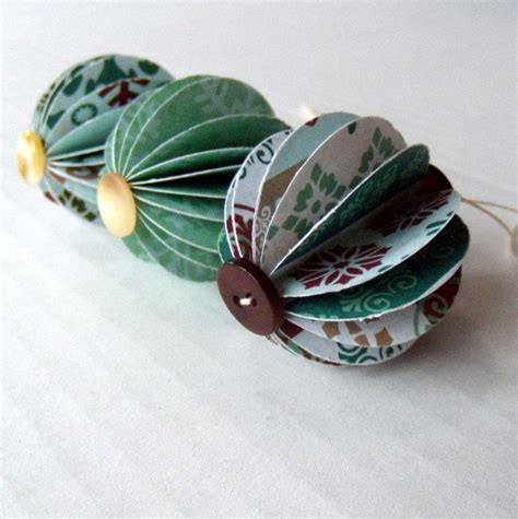 Recycled Paper Christmas Paper Ornaments  Ideas  Pinterest  Paper