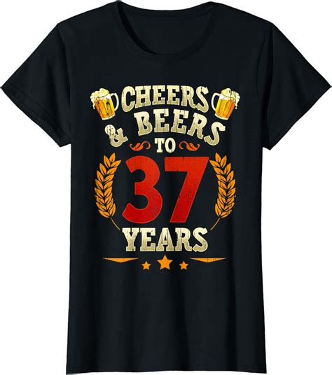 Womens Funny 37th Birthday Party Bday T T Shirt