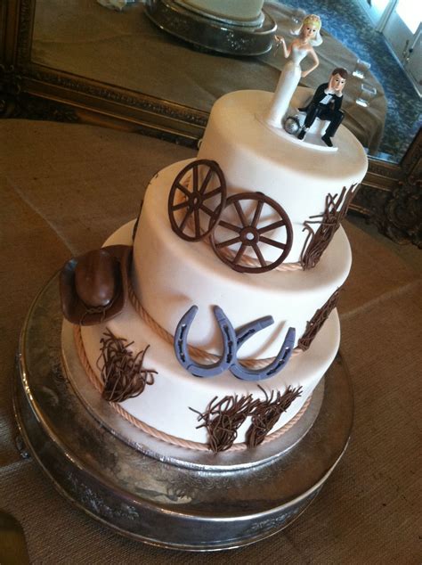 Westerncountry Wedding Cake Western Theme Cakes Western Wedding Cakes