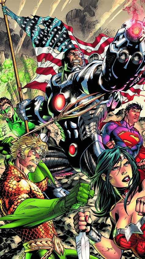 Justice League Comics Dc Heroes Hd Phone Wallpaper Peakpx