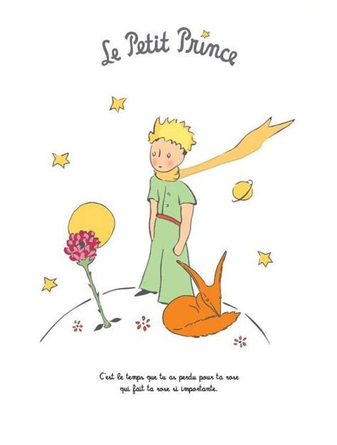 Publié en 1943 à new york simultanément à sa traduction anglaise, c'est une œuvre poétique et philosophique sous l'apparence d'un conte pour enfants. Image Republic Le Petit Prince - La Rose Poster - Multicoloured | Made In Design UK | Little ...