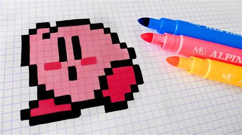 Handmade Pixel Art How To Draw Kirby Kawaii Pixelart The Best Porn Website