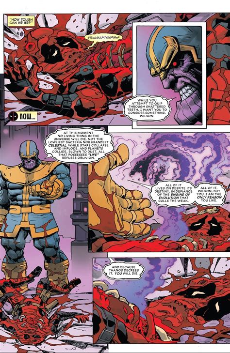 Thanos Destroys Deadpool Deadpool Wade Wilson Know Your Meme