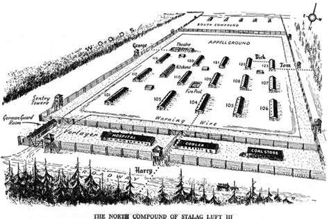 Stalag Luft Iii Diagram Stalag Luft Iii The Great Escape Escape
