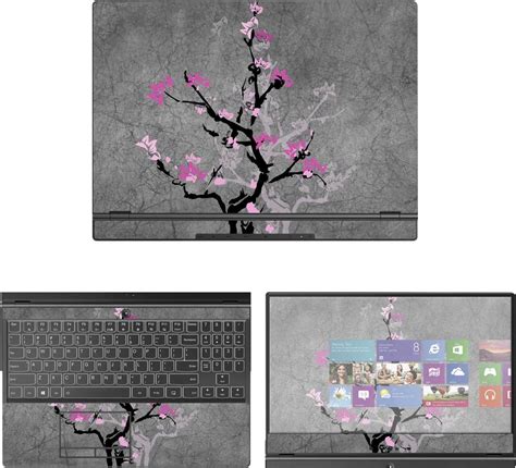 Decalrus Protective Decal Floral Skin Sticker For Lenovo