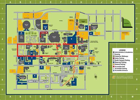 Utc stands for universal time. Campus Maps | University of Tennessee at Chattanooga