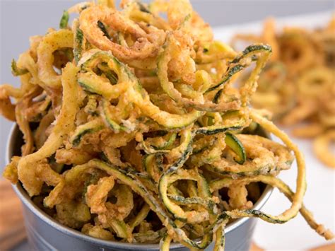 Make noodles then noodles then you can use your spiralized noodles with any of your favourite pasta sauces. Spiralized Zucchini Curly Fries - Mealthy.com