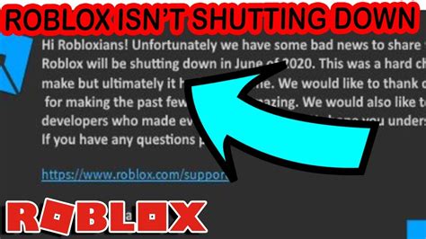 It's also merged youtube and youtube gaming subscriptions, although. ROBLOX IS NOT SHUTTING DOWN - YouTube
