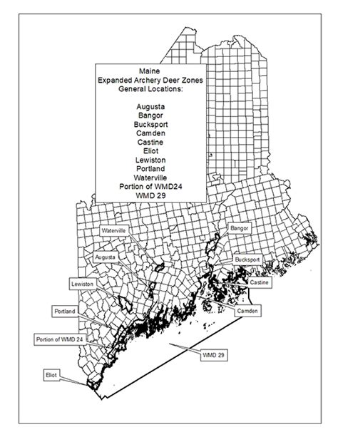 Expanded Archery Season On Deer Hunting And Trapping Maine Dept Of