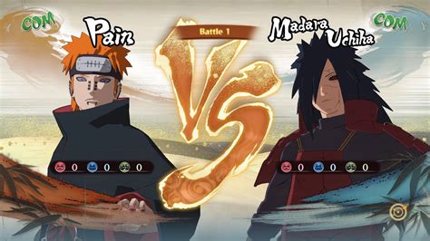 Pain Vs Madara — Naruto Shippuden Ultimate Ninja Storm 4 Youtube