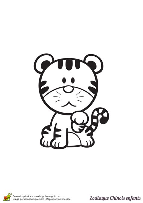 Image de Dessin Facile Dessin Animaux Facile Tigre