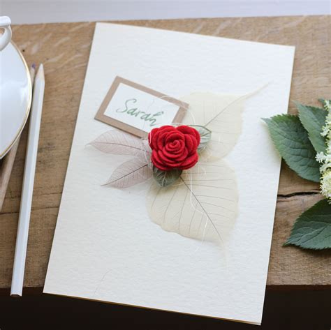 Wooden engraved shop personalized scrapbook album, from $66, etsy.com. I Love You Card For Girlfriend, Romantic Gift Partner ...