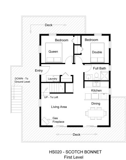The size of the floor plan is just perfect for a single individual or a family that is just starting out. Incredible Simple One Story 2 Bedroom House Plans With ...