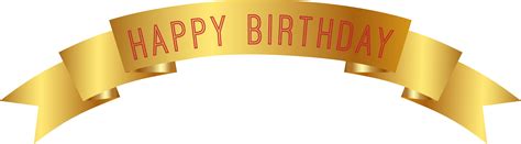 Free Happy Birthday Banner Transparent Download Free Happy Birthday