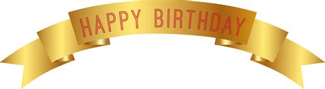 Free Birthday Banner Transparent Download Free Birthday Banner