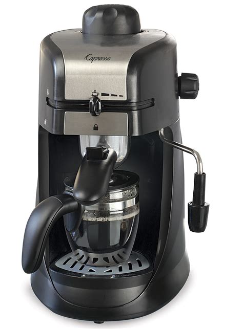 Have you bought a coffee machine, but still a little daunted by it? Capresso Steam Pro 4 Cup Coffee Machine | Creative Cookware
