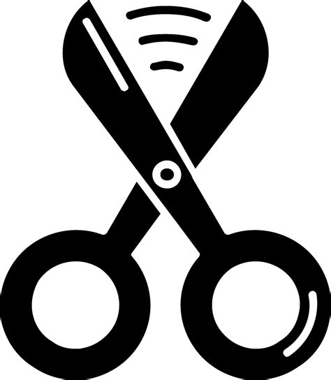 Scissors Glyph Icon 36607046 Vector Art At Vecteezy