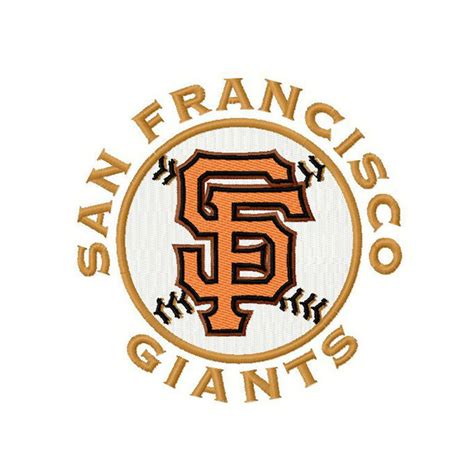 San Francisco Giants Embroidery Design Instant Download