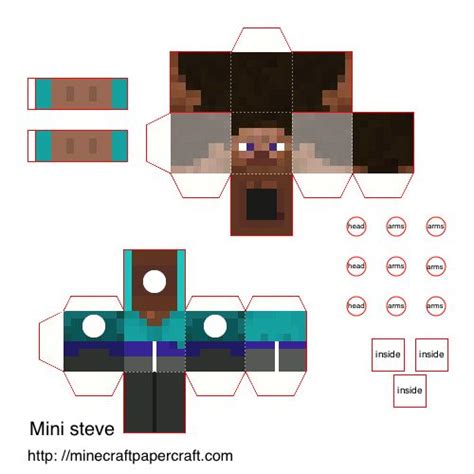 The Paper Crafting Project For Minecraft With Instructions To Make An