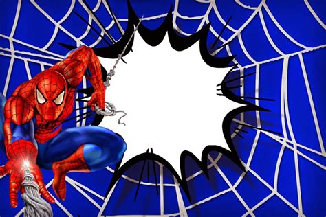 Spiderman: Free Printable Invitations. - Oh My Fiesta! in ...