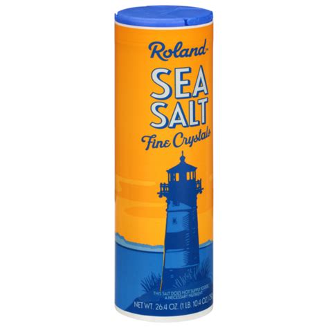 Fine Crystal Sea Salt Our Products Roland Foods