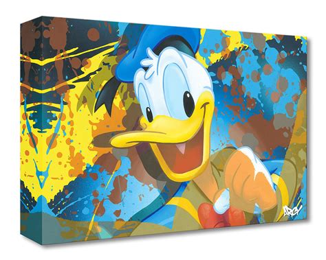 Donald Duck By Arcy Disney Artwork Treasures On Canvas Disney
