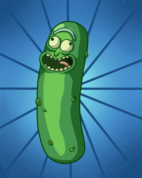Pickle Rick By Blues4th On Deviantart