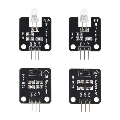 Buy Alamscn 2 Set Digital 38khz Infrared Ir Receiver Sensor Module With