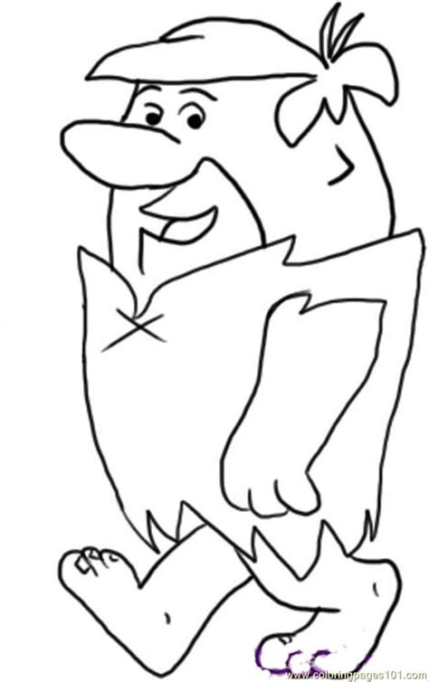 Fred Flintstone Coloring Sheets Coloring Pages