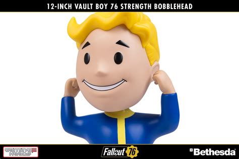 Fallout 76 Vault Boy 76 Charisma 12 Inch Bobblehead Gaming Heads
